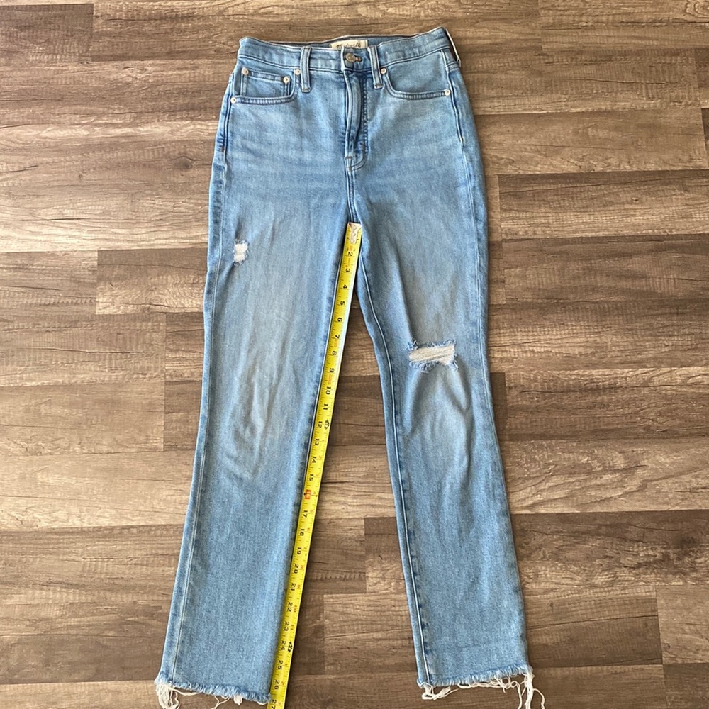 Madewell The Perfect Vintage Jean in Coffey Wash: Worn-In Edition size 24 - Picture 6 of 16